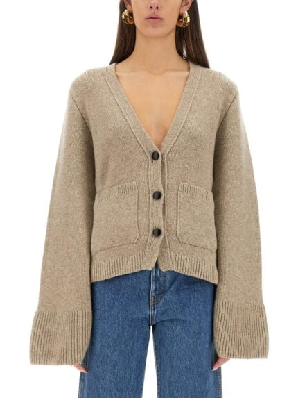KHAITE "SCARLET" CARDIGAN