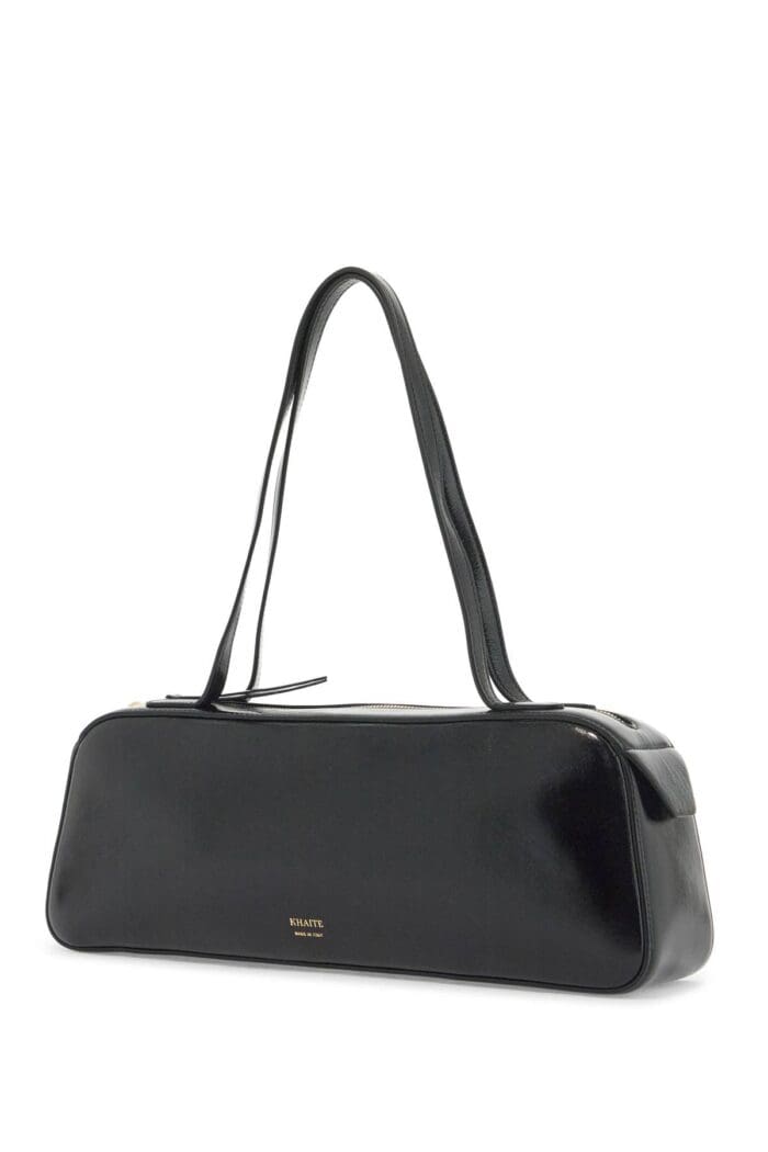 KHAITE Simona Glossy Leather Shoulder Bag