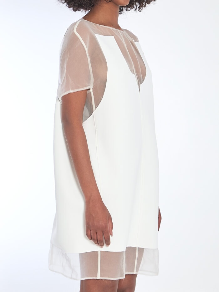 Khaite White Winona dress