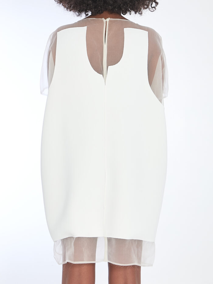 Khaite White Winona dress