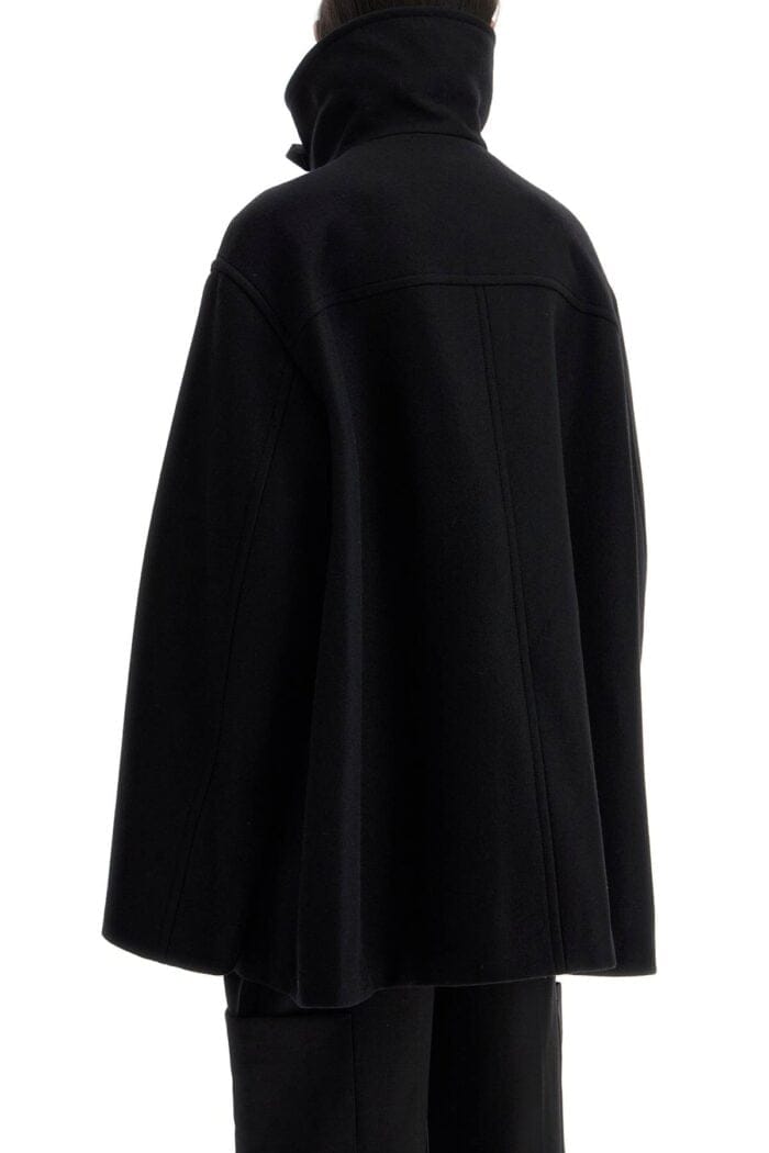 KHAITE Wool And Leather Melbo Coat