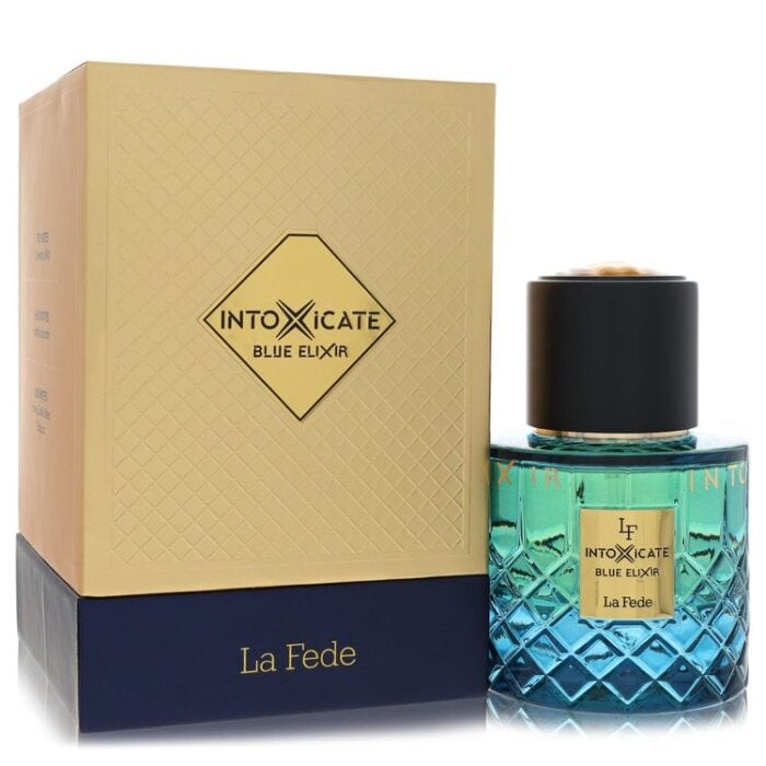 Khadlaj La Fede Intoxicate Blue Elixir By Khadlaj - Eau De Parfum Spray 3.4 Oz - Image 1