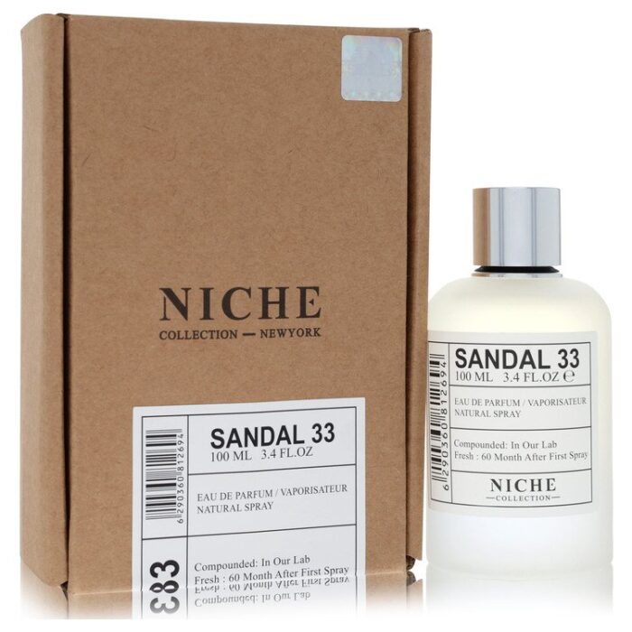 khalis sandal 33 niche collection by khalis eau de parfum spray 3.4 oz Khalis Sandal 33 Niche Collection By Khalis - Eau De Parfum Spray 3.4 Oz - Image 1