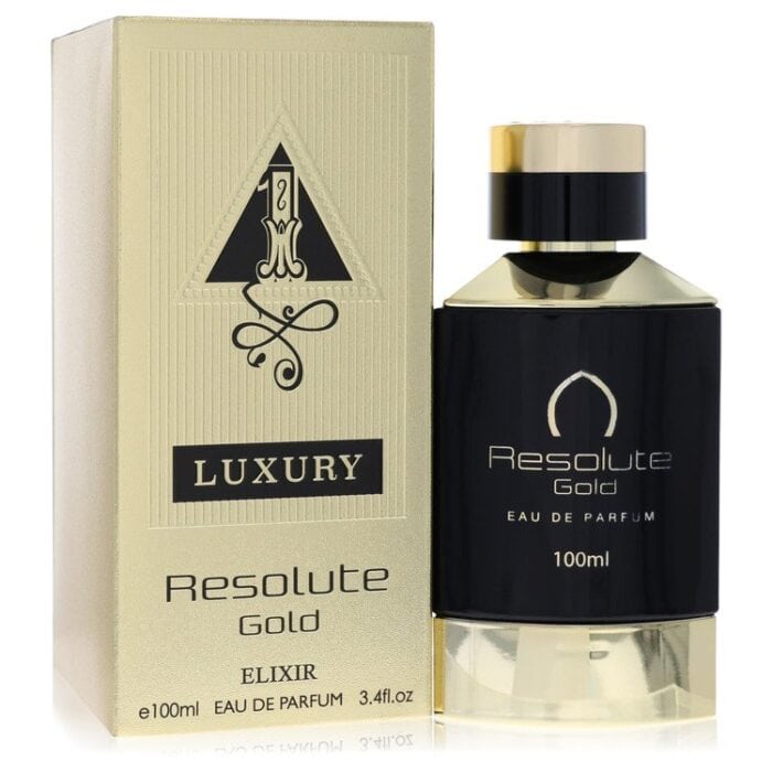 Khalis Resolute Gold Elixir Luxury Collection By Khalis - Eau De Parfum Spray 3.4 Oz - Image 1