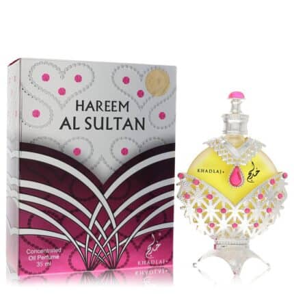 Khadlaj Hareem Al Sultan Silver By Khadlaj - Concentrated Perfume Oil (Unisex) 1.18 Oz