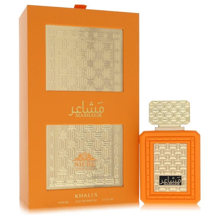 khalis mashaeir niche collection by khalis eau de parfum spray 3.4 oz Khalis Mashaeir Niche Collection By Khalis - Eau De Parfum Spray 3.4 Oz - Image 1