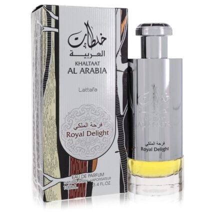 Khaltat Al Arabia Delight By Lattafa - Eau De Parfum Spray (Unisex) 3.4 Oz