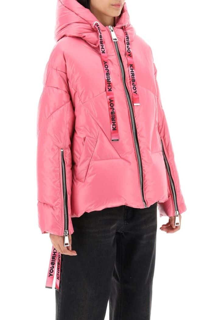 KHRISJOY Khris Iconic Shiny Puffer Jacket