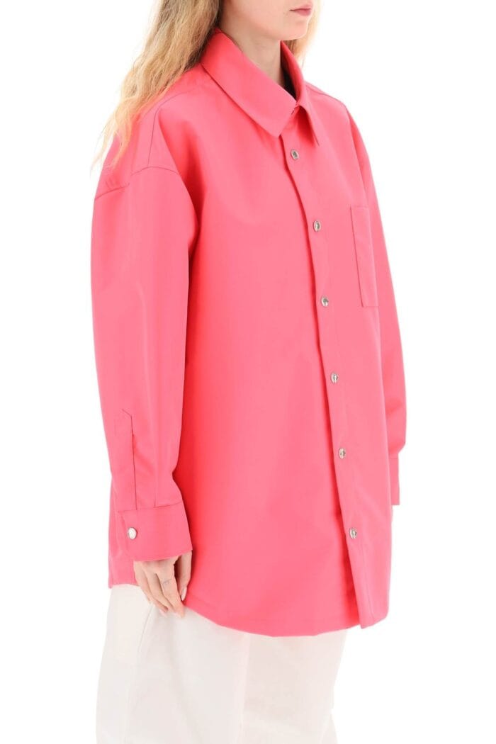 Khrisjoy Oversized Boyfriend Shirt Jacket