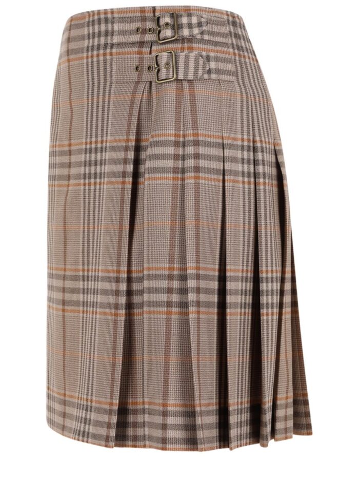 Burberry Kilt In Lana Check