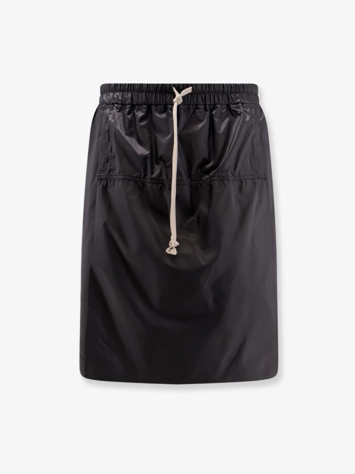 moncler + rick owens kiltshorts with drawstring Moncler + Rick Owens Kiltshorts With Drawstring