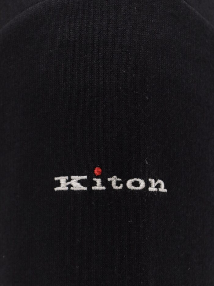 KITON CIRO PAONE Cotton Jumpsuit With Contrasting Trims
