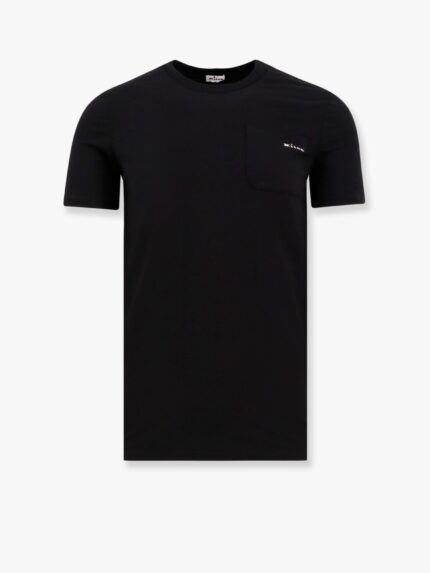 KITON CIRO PAONE Cotton T-shirt With Embroidered Logo