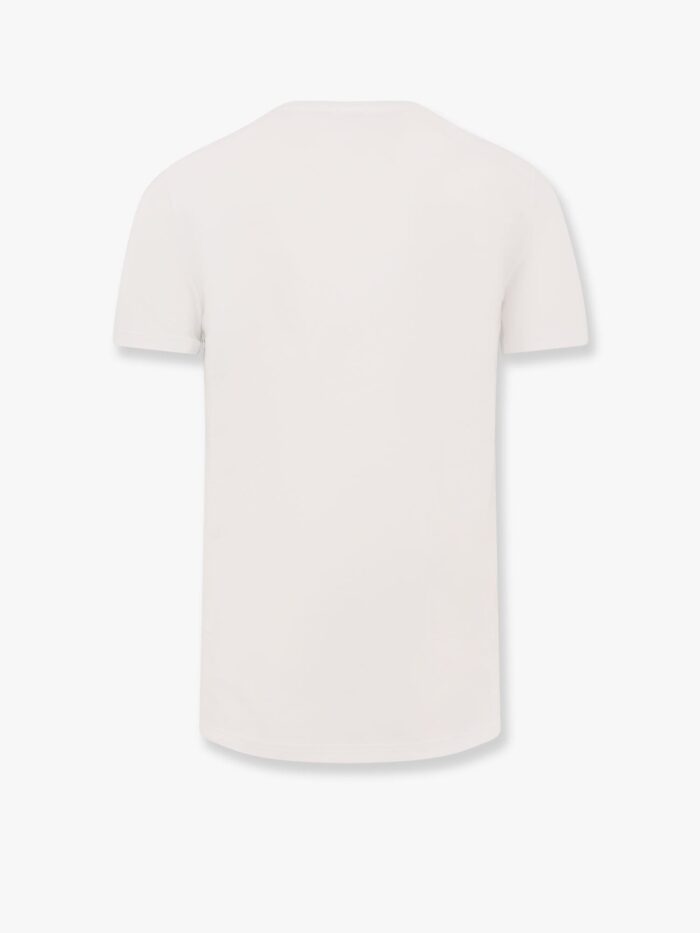 KITON CIRO PAONE Cotton T-shirt With Embroidered Logo