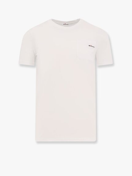 KITON CIRO PAONE Cotton T-shirt With Embroidered Logo