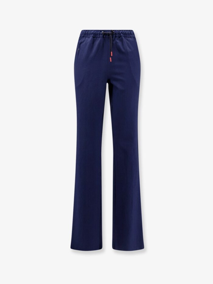 KITON CIRO PAONE Cotton Trousers With Drawstring