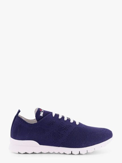 KITON CIRO PAONE Knit Sneakers With Lateral Monogram