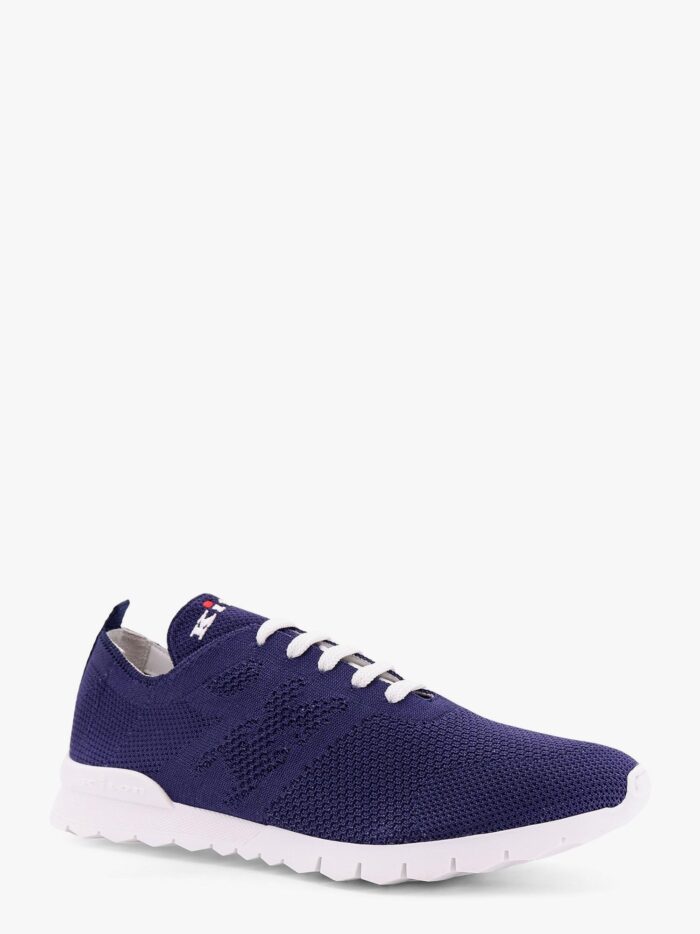 KITON CIRO PAONE Knit Sneakers With Lateral Monogram