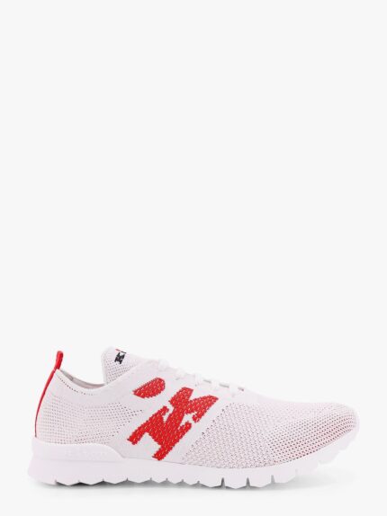 KITON CIRO PAONE Knit Sneakers With Lateral Monogram