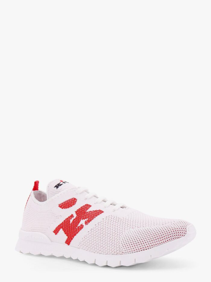 KITON CIRO PAONE Knit Sneakers With Lateral Monogram