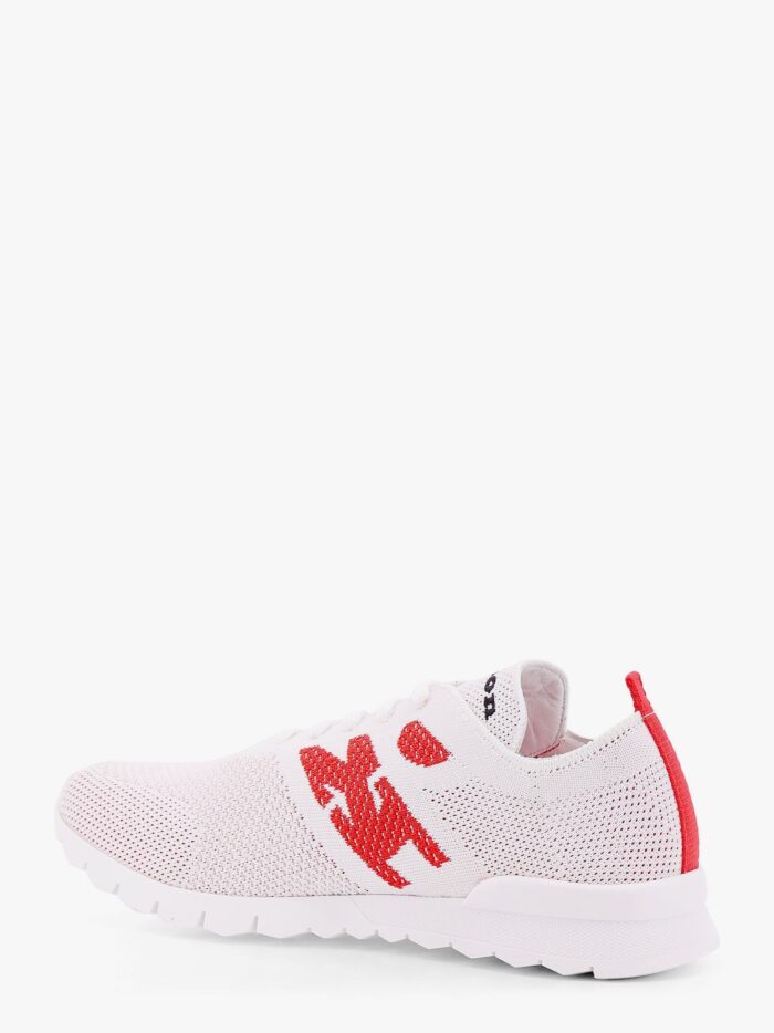 KITON CIRO PAONE Knit Sneakers With Lateral Monogram