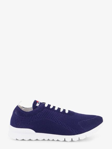 KITON CIRO PAONE Knitted Fabric Sneakers With Embroidered Logo