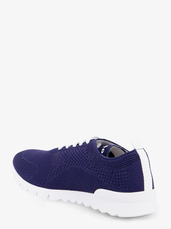 KITON CIRO PAONE Knitted Fabric Sneakers With Embroidered Logo