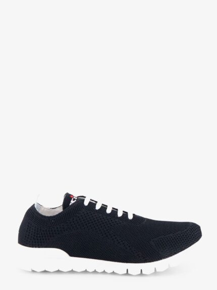 KITON CIRO PAONE Knitted Fabric Sneakers With Embroidered Logo