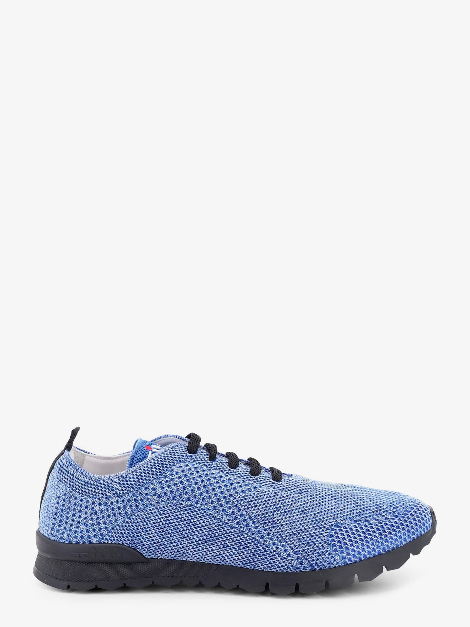 KITON CIRO PAONE Knitted Fabric Sneakers With Embroidered Logo