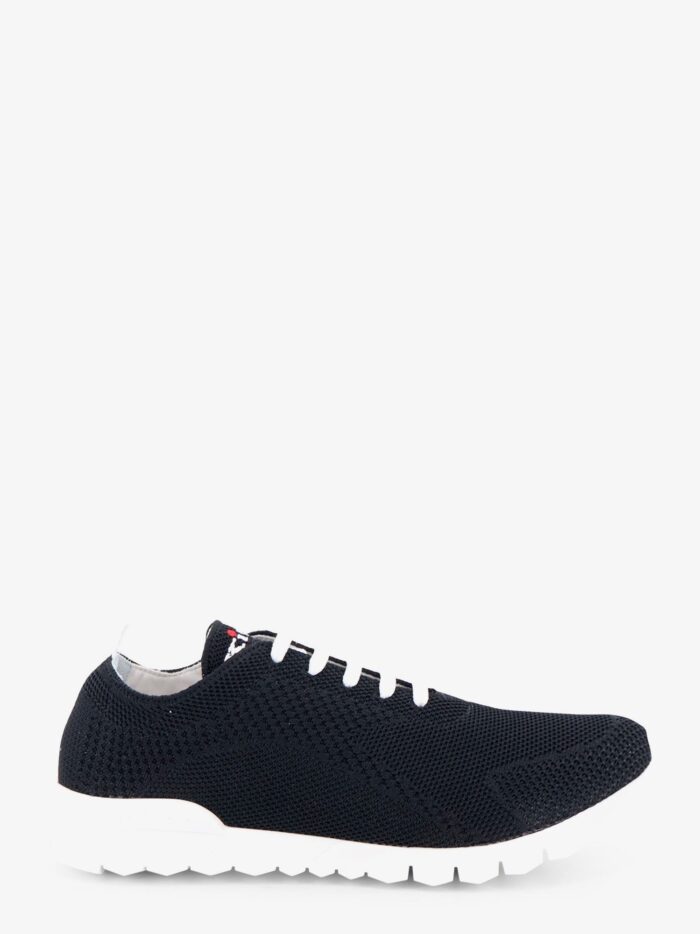 KITON CIRO PAONE Knitted Fabric Sneakers With Embroidered Logo