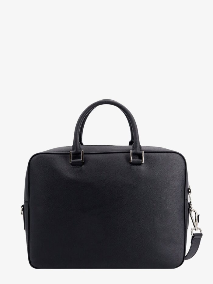 KITON CIRO PAONE Leather Briefcase