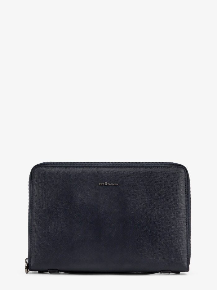 KITON CIRO PAONE Leather Briefcase