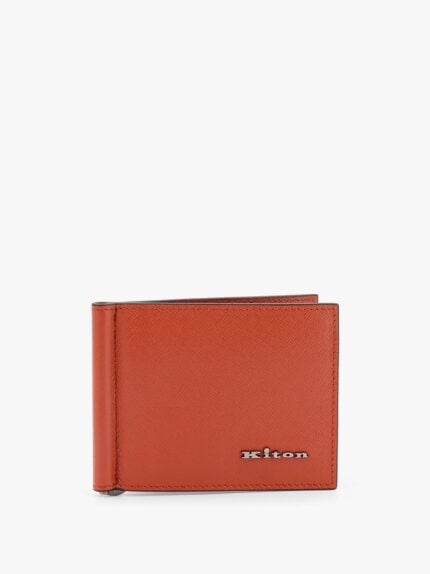 KITON CIRO PAONE Leather Card Holder