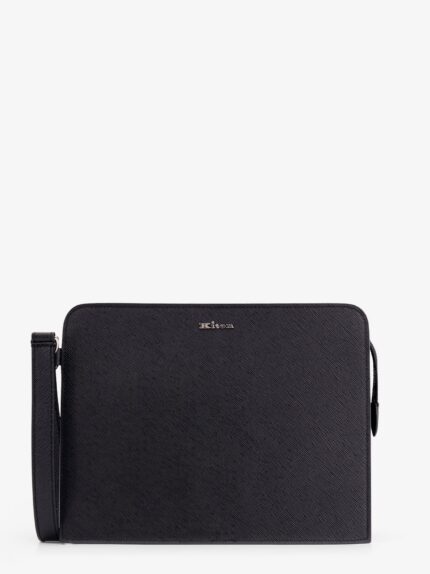 KITON CIRO PAONE Leather Clutch