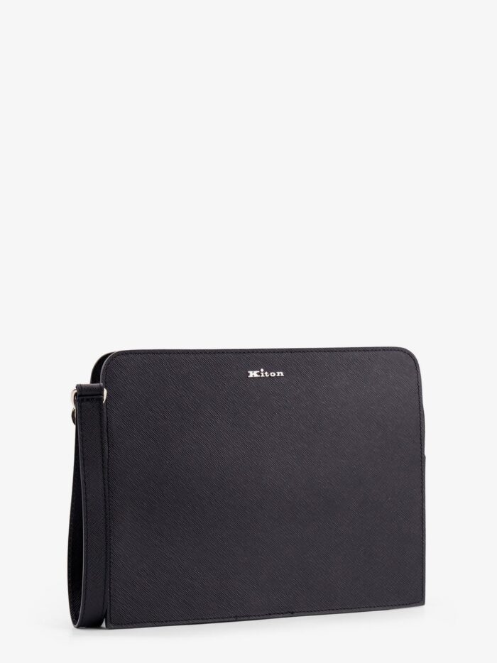 KITON CIRO PAONE Leather Clutch