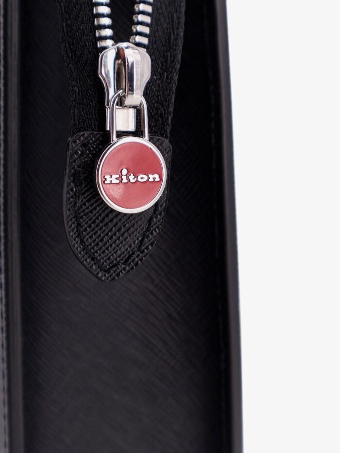 KITON CIRO PAONE Leather Clutch