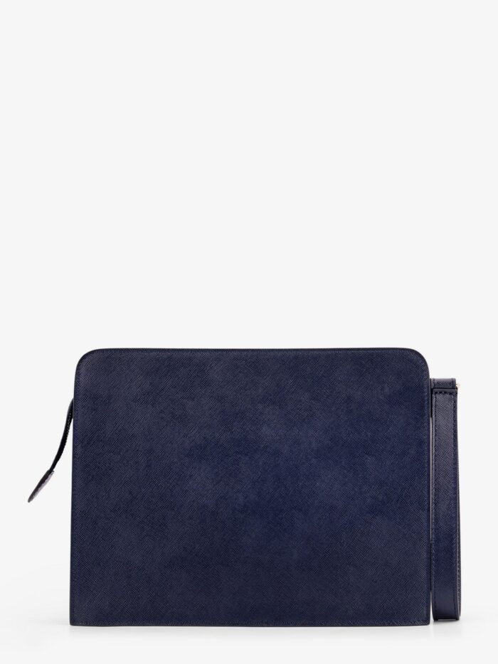KITON CIRO PAONE Leather Clutch