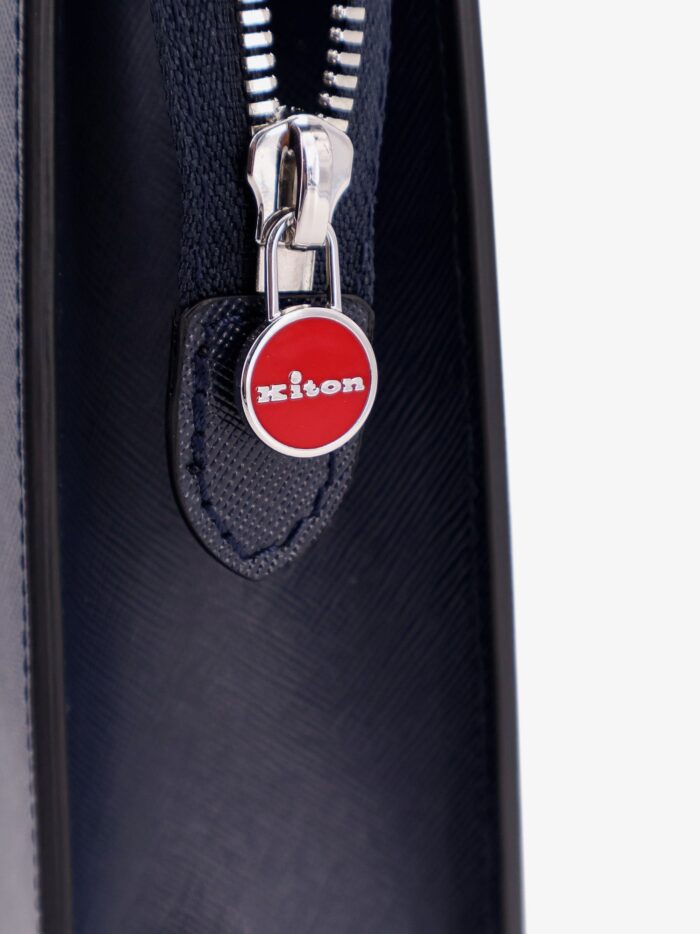 KITON CIRO PAONE Leather Clutch