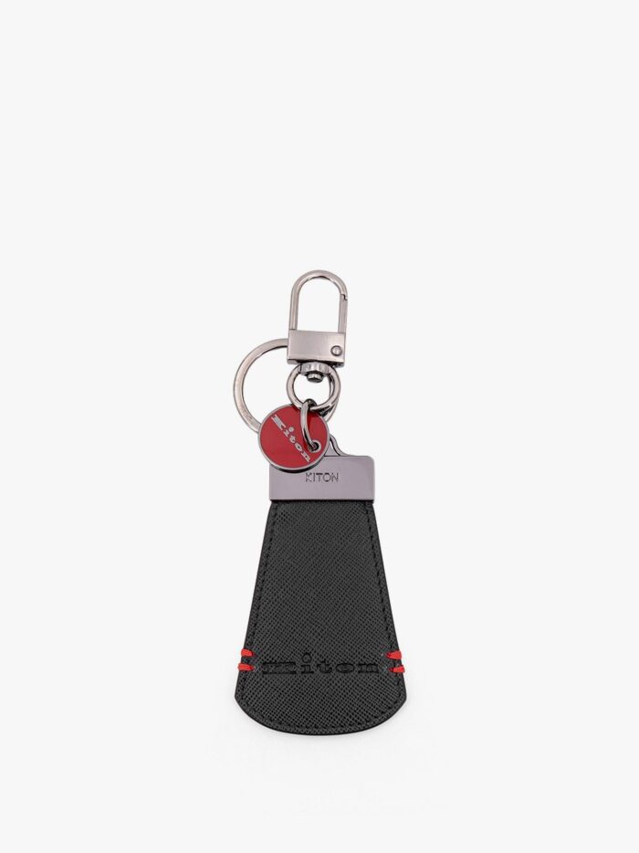 KITON CIRO PAONE Leather Key Ring