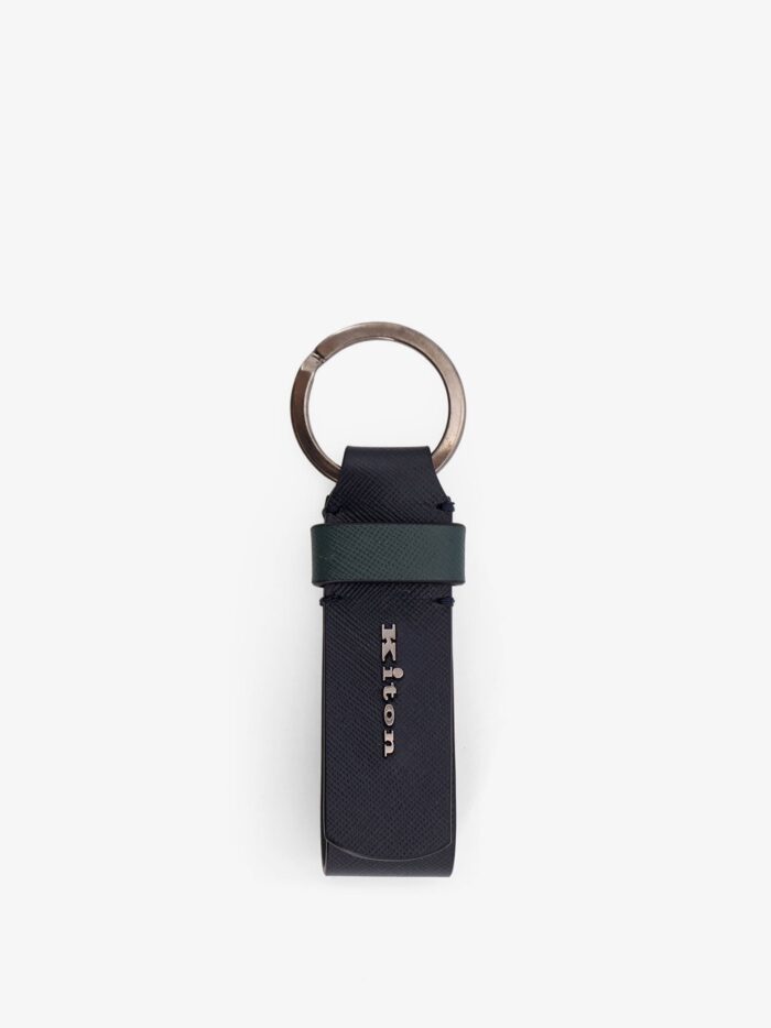 KITON CIRO PAONE Leather Keyring