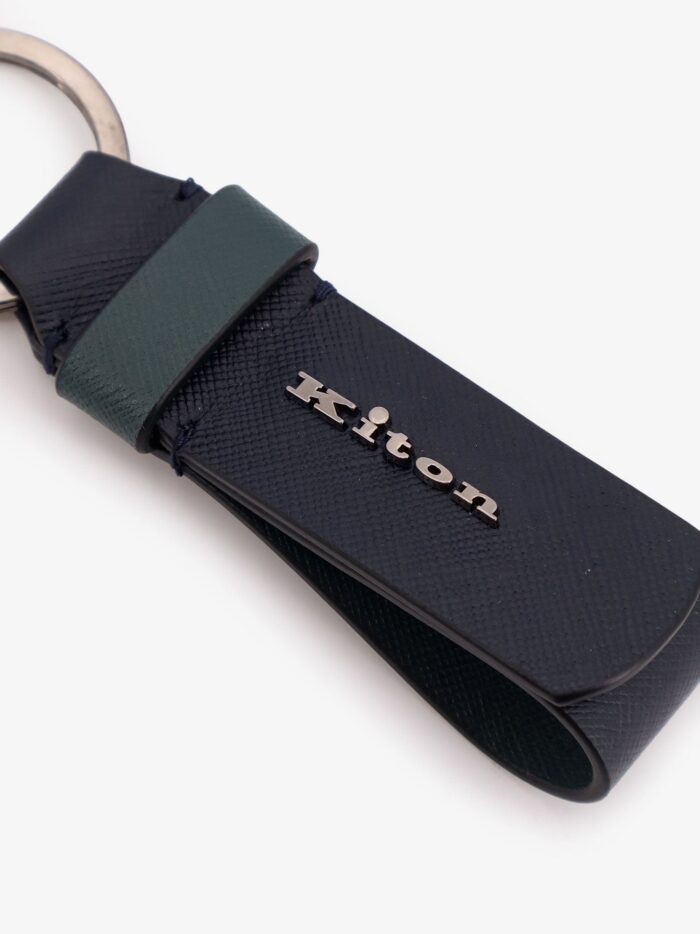 KITON CIRO PAONE Leather Keyring