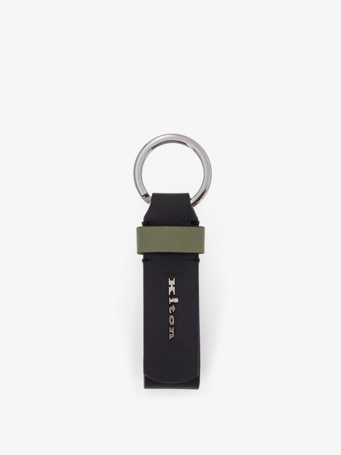 KITON CIRO PAONE Leather Keyring