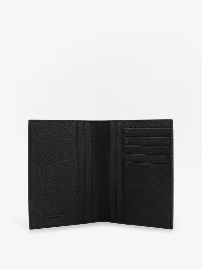 KITON CIRO PAONE Leather Passport Holder
