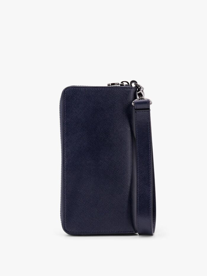 KITON CIRO PAONE Leather Wallet With Metal Logo