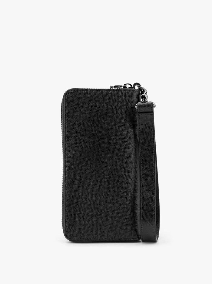 KITON CIRO PAONE Leather Wallet With Metal Logo