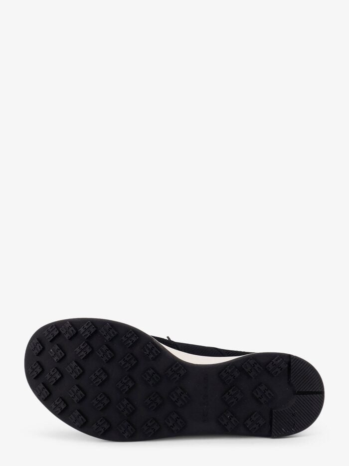 KITON CIRO PAONE Low-top Mesh Sneakers With Suede Profiles