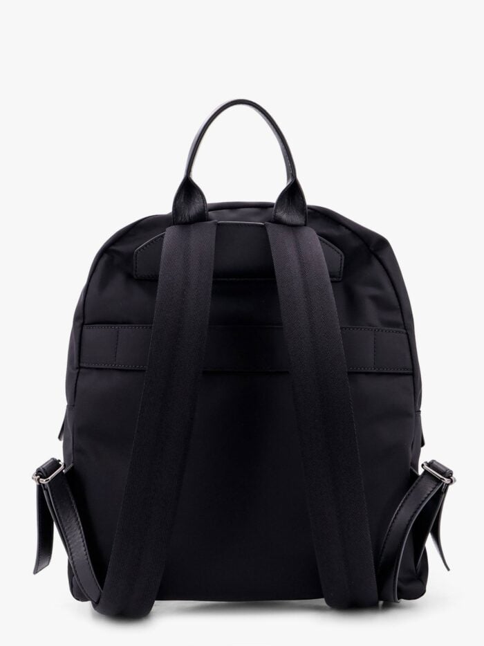 KITON CIRO PAONE Nylon Backpack With Metal Logo On The Bottom