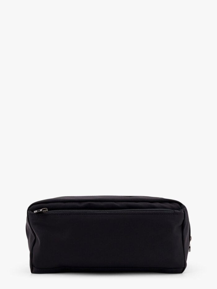 KITON CIRO PAONE Nylon Beauty Case With Frontal Logo