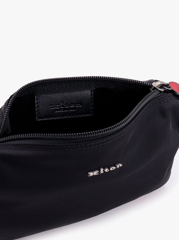 KITON CIRO PAONE Nylon Beauty Case With Metal Logo
