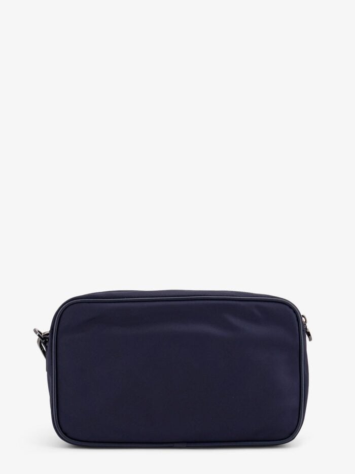 KITON CIRO PAONE Nylon Clutch Bag With Iconic Logo Embroidery